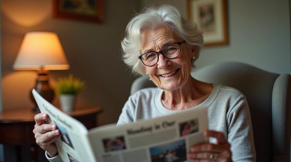 Une gazette personnalisée pour renforcer les liens en ehpad